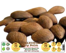 Load image into Gallery viewer, Nativilis AMAZONIAN LIP BALM DOUBLE ACTION FORMULA WITH PRACAXI SEED OIL (Pentaclethra macroloba) + BACURI BUTTER (Platonia insignis) Moisturises Dry Lips and Heals Chapped Lips - Toned Lips - Copaiba