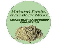 Load image into Gallery viewer, Nativilis Amazonian Green Montmorillonite Powder Clay - Natural Facial Hair Body Mask – oily and acne-prone skin restoring balance skin PH levels – Best known most used - Copaiba benefits