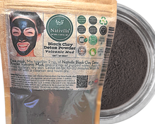 Load image into Gallery viewer, Black Clay Detox Powder | Black Clay | Nativilis Natural Essential Oils