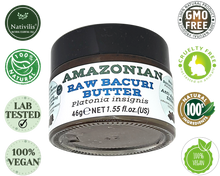 Load image into Gallery viewer, Nativilis Amazonian Raw Bacuri Butter (Platonia insignis) - Reduces the formation of redness emollient properties high absorption rate - anti-ageing stabilises collagen + elastin production – Copaiba