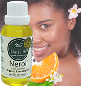 Load image into Gallery viewer, Nativilis Organic Neroli Essential Oil (Citrus aurantium) - 100% Natural - 30ml - (GC/MS Tested)