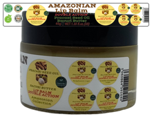Load image into Gallery viewer, Nativilis AMAZONIAN LIP BALM DOUBLE ACTION FORMULA WITH PRACAXI SEED OIL (Pentaclethra macroloba) + BACURI BUTTER (Platonia insignis) Moisturises Dry Lips and Heals Chapped Lips - Toned Lips - Copaiba