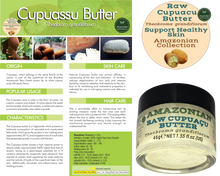 Load image into Gallery viewer, Nativilis Amazonian Raw Cupuacu Butter (Theobroma grandiflorum) - Helps seal in moisture to rehydrate skin and hair increase suppleness and decrease signs of aging like fine lines wrinkles – Copaiba