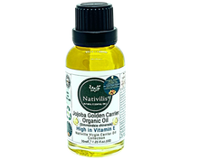 Load image into Gallery viewer, Nativilis Organic Jojoba Golden Carrier Oil (Simmondsia chinensis) Hair, Face & Skin Natural Cold Pressed - Humectant Ingredient - Non-comedogenic Acne-Prone Cleanser Moisturizer Antioxidant – Copaiba