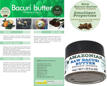 Load image into Gallery viewer, Nativilis Amazonian Raw Bacuri Butter (Platonia insignis) - Reduces the formation of redness emollient properties high absorption rate - anti-ageing stabilises collagen + elastin production – Copaiba