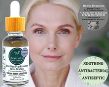 Load image into Gallery viewer, Nativilis Brazilian Frankincense - BREU BRANCO VIRGIN RESIN UNREFINED - Protium heptaphyllum - Amazonian natural resin oil properties anti-inflammatory antiseptic analgesic soothing exfoliant for dry and oily skin - Copaiba