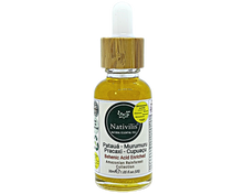 Load image into Gallery viewer, Nativilis BEHENIC ACID enriched from 04 Amazonian Rainforest Bio Oil - PATAUA PRACAXI MURUMURU CUPUACU- boosts hydration levels, reducing frizz and curl volume, leaving hair shiny - Copaiba Media 1 of 17