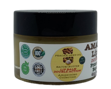 Load image into Gallery viewer, Nativilis AMAZONIAN LIP BALM DOUBLE ACTION FORMULA WITH PRACAXI SEED OIL (Pentaclethra macroloba) + BACURI BUTTER (Platonia insignis) Moisturises Dry Lips and Heals Chapped Lips - Toned Lips - Copaiba