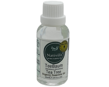 Load image into Gallery viewer, Nativilis Organic Tea Tree Essential Oil (Melaleuca alternifolia) - 100% Natural - 30ml - (GC/MS Tested)