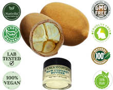 Load image into Gallery viewer, Nativilis Amazonian Raw Cupuacu Butter (Theobroma grandiflorum) - Helps seal in moisture to rehydrate skin and hair increase suppleness and decrease signs of aging like fine lines wrinkles – Copaiba