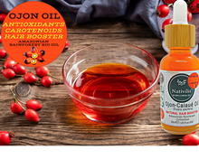 Load image into Gallery viewer, Nativilis Ojon Oil - Caiaue - (Elaeis oleifera) NATURAL HAIR SKIN BOOSTER Rainforest Virgin Oil - revitalizes damaged follicles helps effective hair growth volumize and get tame frizz – Copaiba