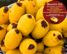 Load image into Gallery viewer, Nativilis Amazonian Buriti Oils (Mauritia flexuosa) Moriche – Aguaje – Richest source Beta-Carotene Vitamin A 20X More than Carrots – emollient rebuild moisturize re-hydrate skin cells - Copaiba