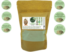 Load image into Gallery viewer, Nativilis Amazonian Green Montmorillonite Powder Clay - Natural Facial Hair Body Mask – oily and acne-prone skin restoring balance skin PH levels – Best known most used - Copaiba benefits