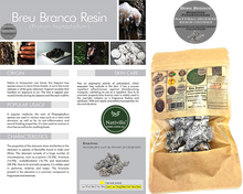 Load image into Gallery viewer, Nativilis Brazilian Frankincense - AMAZONIAN BREU BRANCO NATURAL INCENSE RESIN CHUNKS - Protium heptaphyllum - Shamanic traditional healing practices accompanying prayer - sacred purposes - Ayahuasca ceremony practitioners - Copaiba