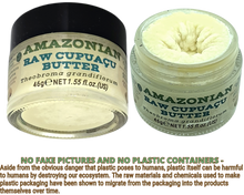 Load image into Gallery viewer, Nativilis Amazonian Raw Cupuacu Butter (Theobroma grandiflorum) - Helps seal in moisture to rehydrate skin and hair increase suppleness and decrease signs of aging like fine lines wrinkles – Copaiba