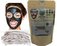 Load image into Gallery viewer, Nativilis Kaolin Black Clay Powder | Nativilis Natural Essential Oils