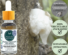Load image into Gallery viewer, Nativilis Brazilian Frankincense - BREU BRANCO VIRGIN RESIN UNREFINED - Protium heptaphyllum - Amazonian natural resin oil properties anti-inflammatory antiseptic analgesic soothing exfoliant for dry and oily skin - Copaiba