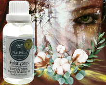 Load image into Gallery viewer, Nativilis Organic Eucalyptus Essential Oil (Eucalyptus globulus) - 100% Natural - 30ml - (GC/MS Tested)