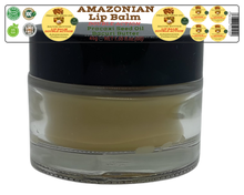 Load image into Gallery viewer, Nativilis AMAZONIAN LIP BALM DOUBLE ACTION FORMULA WITH PRACAXI SEED OIL (Pentaclethra macroloba) + BACURI BUTTER (Platonia insignis) Moisturises Dry Lips and Heals Chapped Lips - Toned Lips - Copaiba