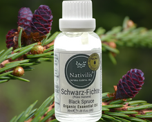 Load image into Gallery viewer, Nativilis Organic Black Spruce Essential Oil (Picea mariana) - 100% Natural - 30ml - (GC/MS Tested)