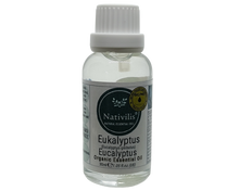 Load image into Gallery viewer, Nativilis Organic Eucalyptus Essential Oil (Eucalyptus globulus) - 100% Natural - 30ml - (GC/MS Tested)