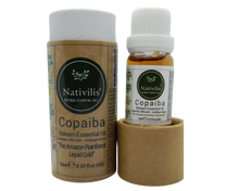 Load image into Gallery viewer, Nativilis Copaiba Balsam Essential Oil (10ml) - 100% Natural (Copaifera Officinalis ) (GC/MS Tested)