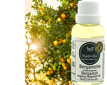 Load image into Gallery viewer, Nativilis Organic Bergamot Essential Oil - (Citrus bergamia) - 100% Natural - 30ml - (GC/MS Tested)