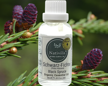 Load image into Gallery viewer, Nativilis Organic Black Spruce Essential Oil (Picea mariana) - 100% Natural - 30ml - (GC/MS Tested)