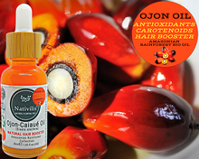 Load image into Gallery viewer, Nativilis Ojon Oil - Caiaue - (Elaeis oleifera) NATURAL HAIR SKIN BOOSTER Rainforest Virgin Oil - revitalizes damaged follicles helps effective hair growth volumize and get tame frizz – Copaiba