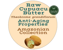 Load image into Gallery viewer, Nativilis Amazonian Raw Cupuacu Butter (Theobroma grandiflorum) - Helps seal in moisture to rehydrate skin and hair increase suppleness and decrease signs of aging like fine lines wrinkles – Copaiba
