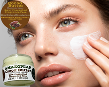 Load image into Gallery viewer, Nativilis Amazonian Cocoa Butter Raw Unscented Fragrance Free (Theobroma cacao) Skin Natural Moisturizer Replenishing skin's moisture protecting your skin improving elasticity – Copaiba properties