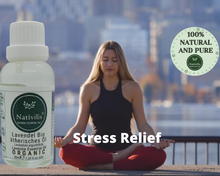 Load image into Gallery viewer, Nativilis Organic Lavender Essential Oil (Lavandula angustifolia) - 100% Natural - 30ml - (GC/MS Tested)