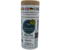 Load image into Gallery viewer, Nativilis Organic Myrrh Essential Oil (Commiphora myrrha) - 100% Natural - 30ml - (GC/MS Tested)