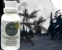 Load image into Gallery viewer, Nativilis Organic Black Spruce Essential Oil (Picea mariana) - 100% Natural - 30ml - (GC/MS Tested)