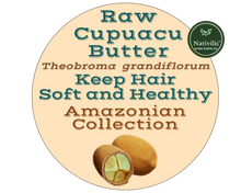 Load image into Gallery viewer, Nativilis Amazonian Raw Cupuacu Butter (Theobroma grandiflorum) - Helps seal in moisture to rehydrate skin and hair increase suppleness and decrease signs of aging like fine lines wrinkles – Copaiba