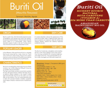 Load image into Gallery viewer, Nativilis Amazonian Buriti Oils (Mauritia flexuosa) Moriche – Aguaje – Richest source Beta-Carotene Vitamin A 20X More than Carrots – emollient rebuild moisturize re-hydrate skin cells - Copaiba