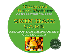 Load image into Gallery viewer, Nativilis Amazonian Raw TUCUMA BUTTER (Astrocaryum vulgare) – GREAT HAIR CONDITIONER - HIGH CONCENTRATION VITAMIN-A BETA-CAROTENE - SKIN and Hair Care - nourishing, moisturizing, antioxidant - Copaiba