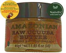 Load image into Gallery viewer, Nativilis Amazonian Raw Ucuuba Butter (Virola surinamensis) - Nourishes Moisturizes Hair Restores Elasticity - Repairs Damaged Scalp keeping Healthy – Amazonian Dragon's Blood – Copaiba