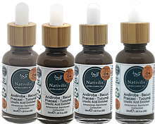Load image into Gallery viewer, Nativilis URSOLIC ACID enriched with 04 Amazonian Rainforest Bio Oil - ANDIROBA BACURI PRACAXI TUCUMA - Relief skin injuries aesthetic processes peelings laser hair removals Soothing effect Copaiba