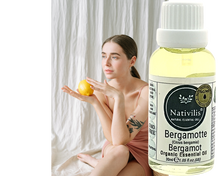 Load image into Gallery viewer, Nativilis Organic Bergamot Essential Oil - (Citrus bergamia) - 100% Natural - 30ml - (GC/MS Tested)