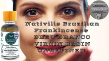 Load image into Gallery viewer, Nativilis Brazilian Frankincense - BREU BRANCO VIRGIN RESIN UNREFINED - Protium heptaphyllum - Amazonian natural resin oil properties anti-inflammatory antiseptic analgesic soothing exfoliant for dry and oily skin - Copaiba