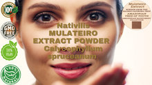Load image into Gallery viewer, Nativilis MULATEIRO EXTRACT POWDER FROM THE SACRED CAPIRONA TREE- Calycophyllum spruceanum - AMAZONIAN TREE OF YOUTH - Skin and Hair Care - Anti-aging - Antifungal - Wound-healing properties - Copaiba