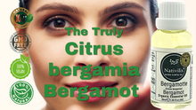 Load image into Gallery viewer, Nativilis Organic Bergamot Essential Oil - (Citrus bergamia) - 100% Natural - 30ml - (GC/MS Tested)