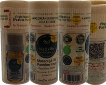 Load image into Gallery viewer, Nativilis Virgin Maracuja Passion Fruit Oil - (Passiflora Edulis) - Amazonian Rainforest Collection High Concentration Omega 6 - Sebum Regulating Properties Soothing on Skin Scalp - Copaiba Benefits
