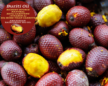 Load image into Gallery viewer, Nativilis Amazonian Buriti Oils (Mauritia flexuosa) Moriche – Aguaje – Richest source Beta-Carotene Vitamin A 20X More than Carrots – emollient rebuild moisturize re-hydrate skin cells - Copaiba