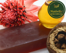 Load image into Gallery viewer, Nativilis Amazonian Collection 3-piece Soap Bar 300 grams - ANDIROBA BACURI BRAZIL NUT - Natural Vegan Emollient Face Skin Body Soap Moisturises & Cleanses No Chemicals Additives, Colours or Lauryl