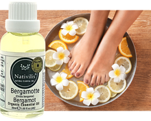 Load image into Gallery viewer, Nativilis Organic Bergamot Essential Oil - (Citrus bergamia) - 100% Natural - 30ml - (GC/MS Tested)