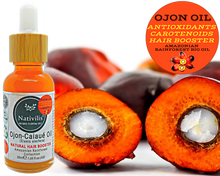 Load image into Gallery viewer, Nativilis Ojon Oil - Caiaue - (Elaeis oleifera) NATURAL HAIR SKIN BOOSTER Rainforest Virgin Oil - revitalizes damaged follicles helps effective hair growth volumize and get tame frizz – Copaiba