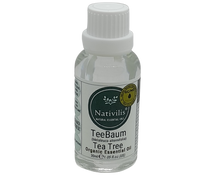Load image into Gallery viewer, Nativilis Organic Tea Tree Essential Oil (Melaleuca alternifolia) - 100% Natural - 30ml - (GC/MS Tested)