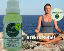Load image into Gallery viewer, Nativilis Organic Clary Sage Essential Oil (Salvia sclarea) - 100% Natural - 30ml - (GC/MS Tested)